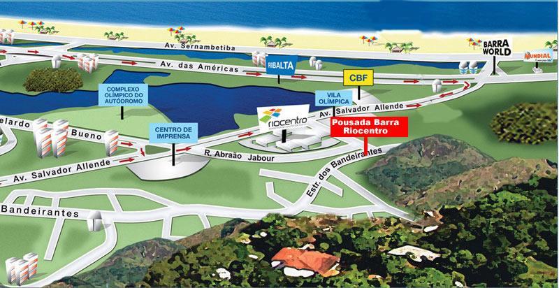 Pensión Barra Riocentro Río de Janeiro